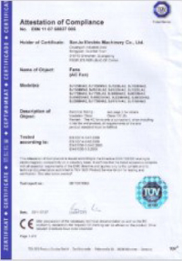  tri-giant motor-ce certificate